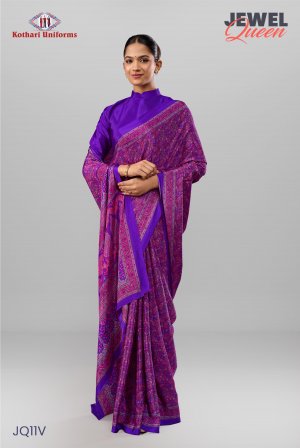 Jewel Queen | Uniform Saree [JQ11V]