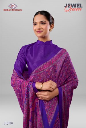 Jewel Queen | Uniform Saree [JQ11V]