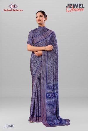 Jewel Queen | Uniform Saree [JQ14B]