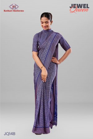 Jewel Queen | Uniform Saree [JQ14B]