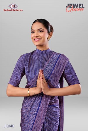 Jewel Queen | Uniform Saree [JQ14B]