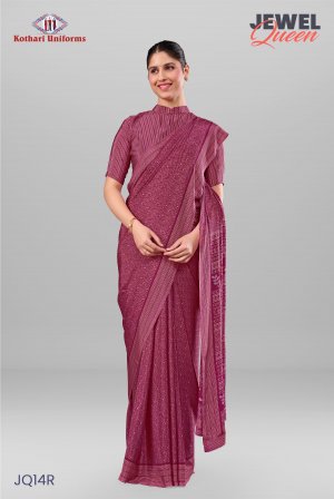 Jewel Queen | Uniform Saree [JQ14R]