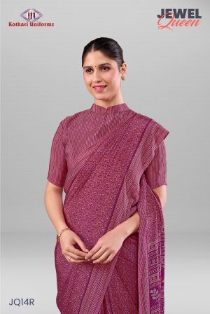 Jewel Queen | Uniform Saree [JQ14R]