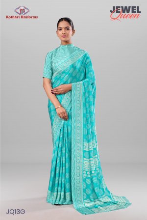 Jewel Queen | Uniform Saree [JQ13G]