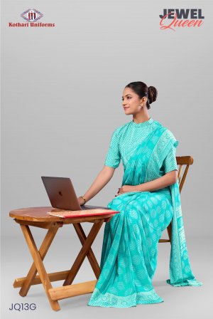 Jewel Queen | Uniform Saree [JQ13G]