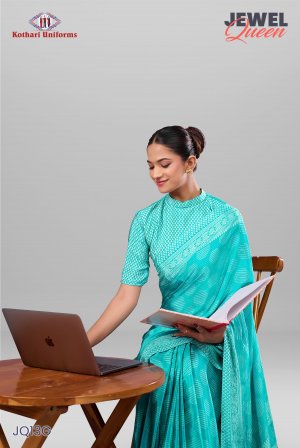 Jewel Queen | Uniform Saree [JQ13G]
