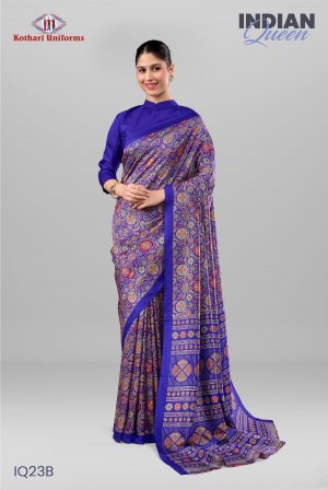 Indian Queen | Uniform Saree [IQ23B]