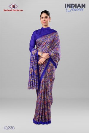 Indian Queen | Uniform Saree [IQ23B]