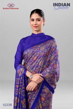 Indian Queen | Uniform Saree [IQ23B]
