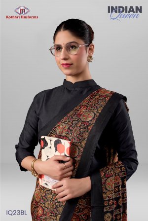 Indian Queen | Uniform Saree [IQ23BL]