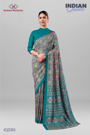Indian Queen | Uniform Saree [IQ23G]