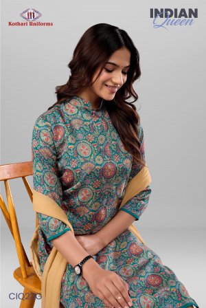 Indian Queen | Uniform Saree & Salwar Combo [IQ23G]