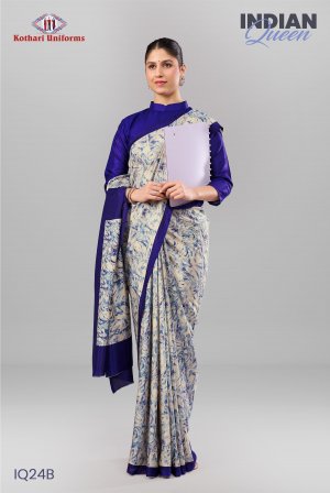 Indian Queen | Uniform Saree [IQ24B]