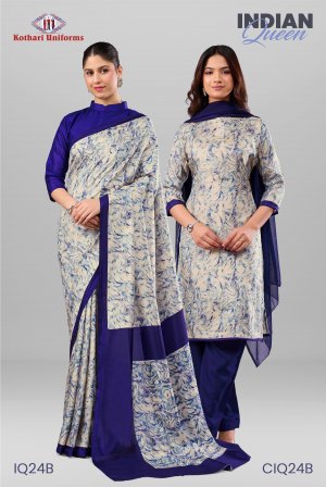 Indian Queen | Uniform Saree & Salwar Combo [IQ24B]