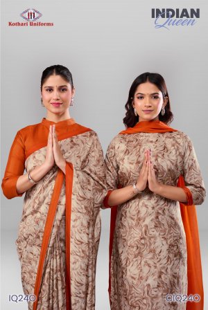 Indian Queen | Uniform Saree & Salwar Combo [IQ24O]