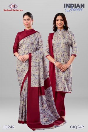 Indian Queen | Uniform Saree & Salwar Combo [IQ24R]
