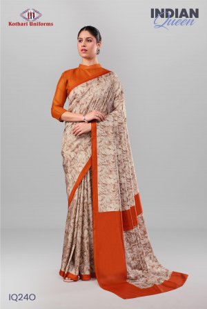 Indian Queen | Uniform Saree [IQ24O]