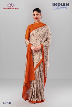 Indian Queen | Uniform Saree [IQ24O]