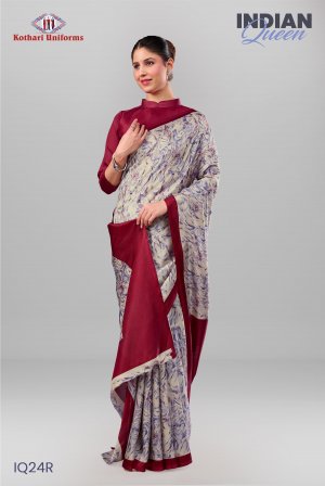 Indian Queen | Uniform Saree [IQ24R]