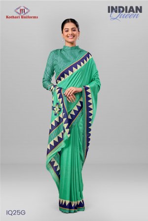 Indian Queen | Uniform Saree [IQ25G]