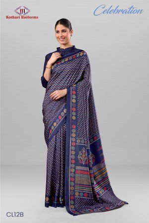 Celebration | Uniform Saree [CL12B]