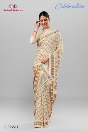 Celebration | Uniform Saree & Salwar Combo [CL12WH]