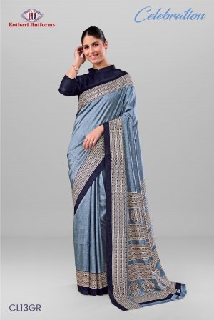 Celebration | Uniform Saree [CL13GR]