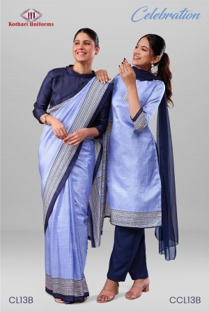 Celebration | Uniform Saree & Salwar Combo [CL13B]