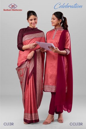 Celebration | Uniform Saree & Salwar Combo [CL13R]