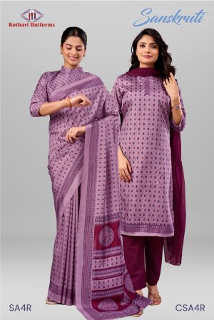 Sanskruti | Uniform Saree & Salwar Combo [SA4R]