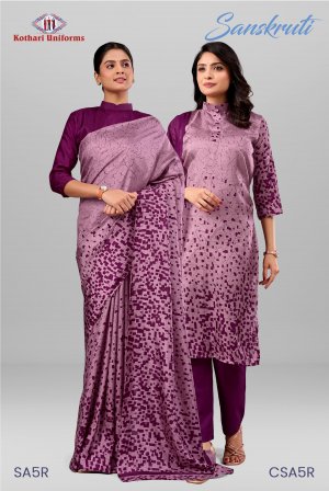 Sanskruti | Uniform Saree & Salwar Combo [SA5R]