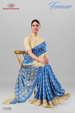 Forever | Uniform Saree [FO2B]