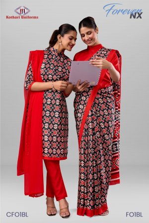 Forever NX | Uniform Saree & Salwar Combo [FO1BL]