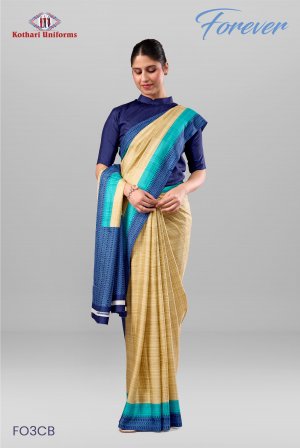 Forever | Uniform Saree [FO3CB]