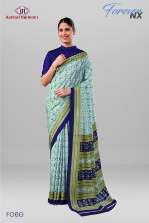 Forever NX | Uniform Saree [FO6G]