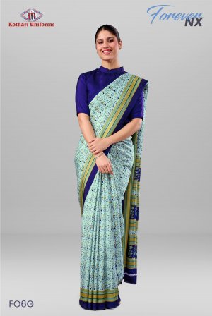 Forever NX | Uniform Saree [FO6G]