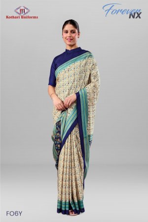 Forever NX | Uniform Saree [FO6Y]