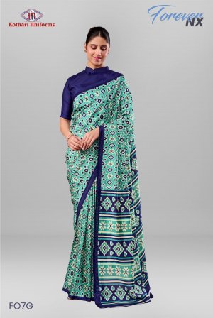 Forever NX | Uniform Saree [FO7G]