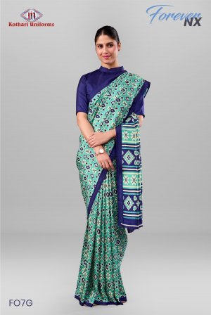 Forever NX | Uniform Saree [FO7G]
