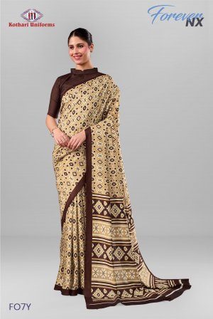 Forever NX | Uniform Saree [FO7Y]
