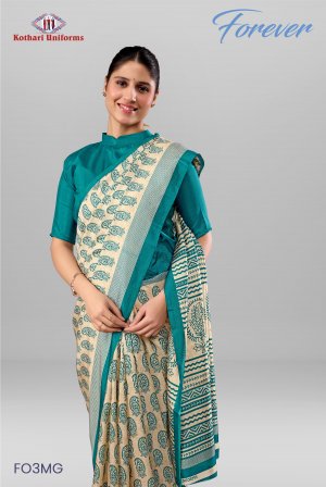 Forever| Uniform Saree [FO3MG]