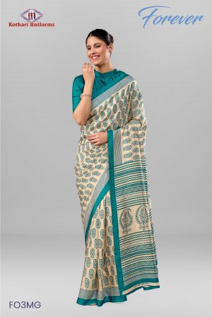 Forever| Uniform Saree [FO3MG]