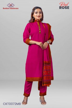 Red Rose | Uniform Salwar Set [CKT0072MB]
