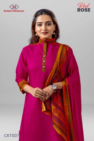 Red Rose | Uniform Salwar Set [CKT0072MB]