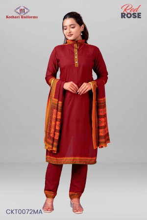 Red Rose | Uniform Salwar Set [CKT0072MA]