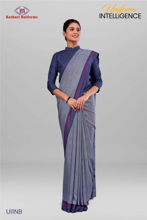 Uniform Intelligence | Uniform Saree [UI1NB]