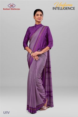 Uniform Intelligence | Uniform Saree [UI1V]