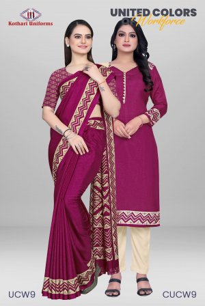 United Colors of Workforce | Uniform Saree & Salwar Combo [UCW9]