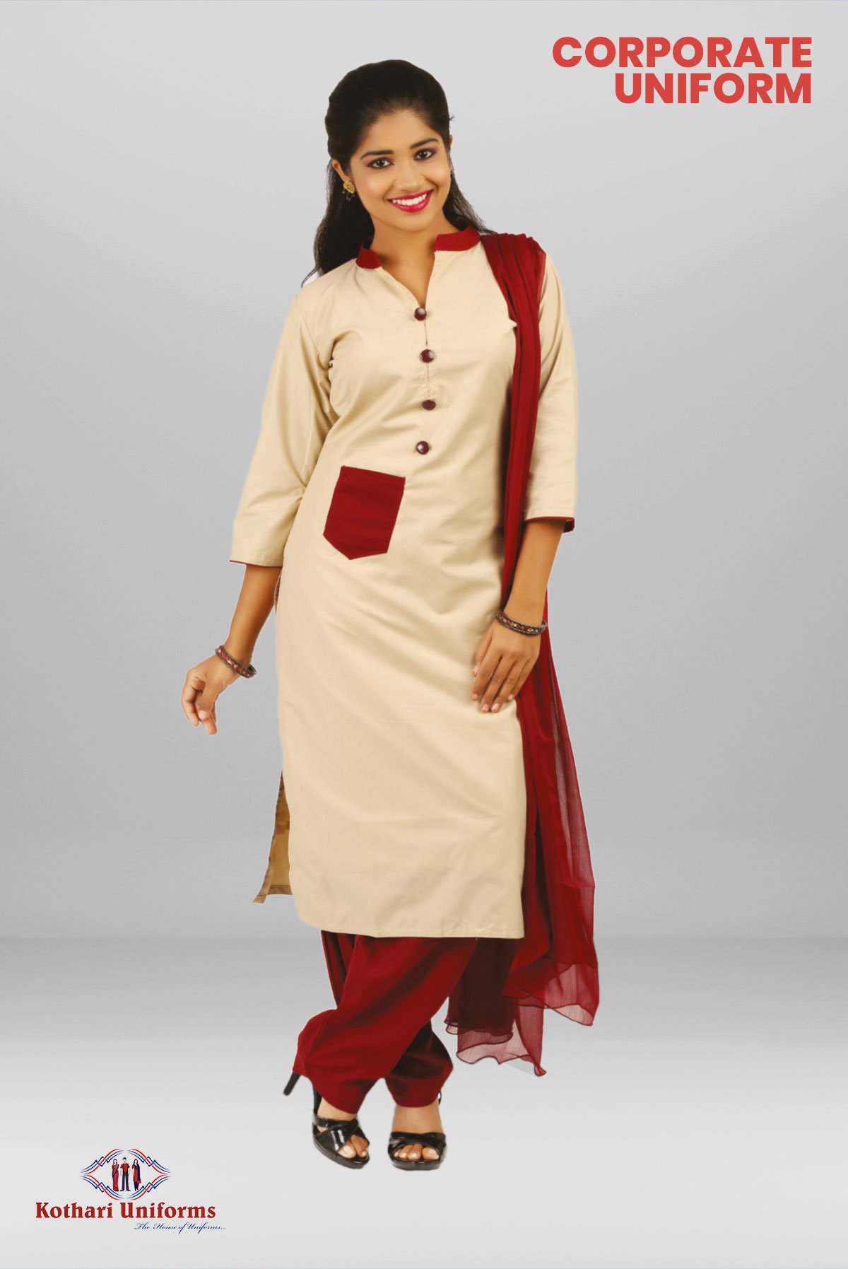 Office uniform designs 2025 for ladies churidar