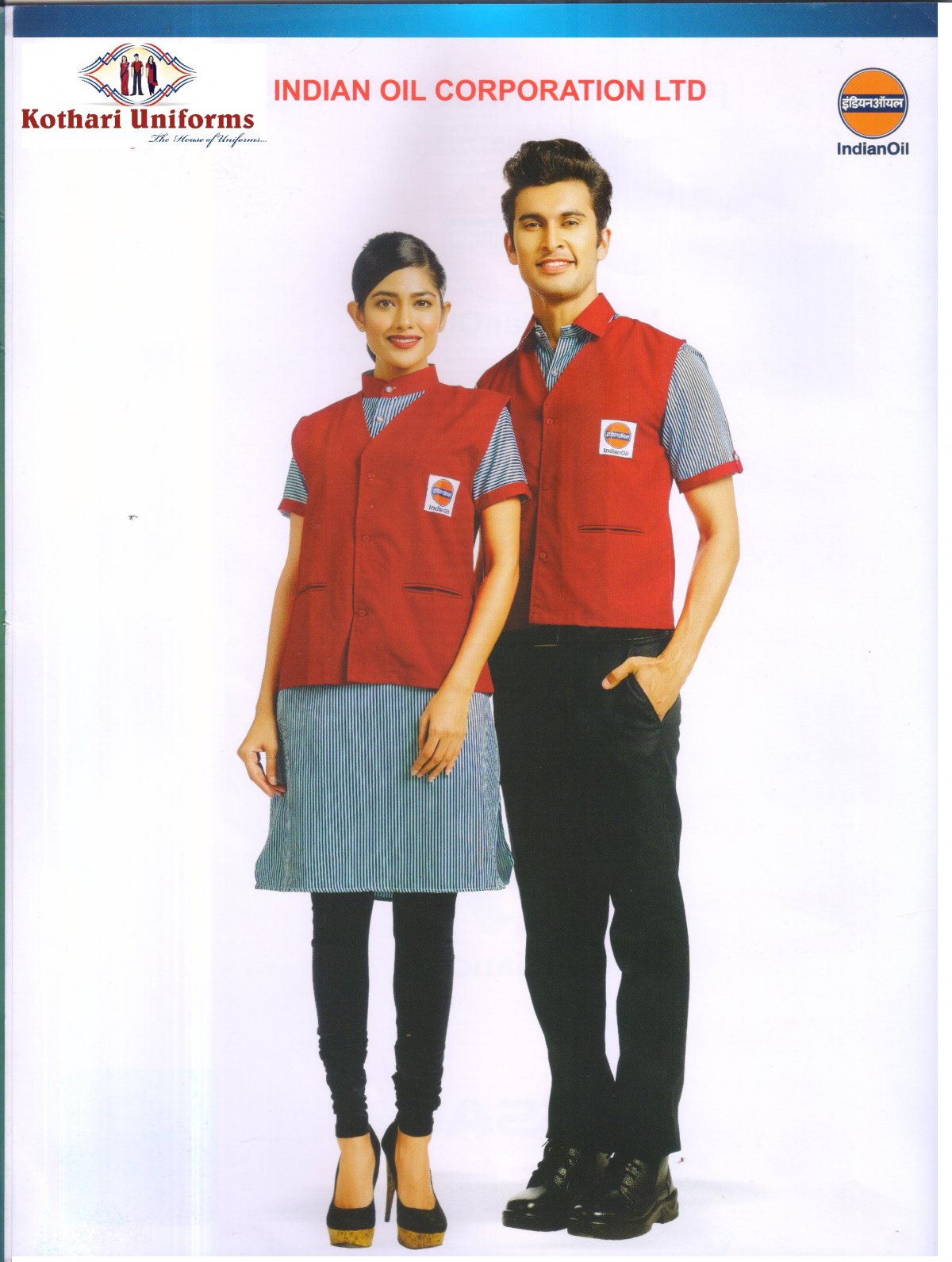 Indian Oil Men & Female Uniform